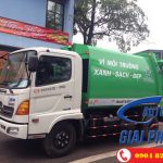 Xe cuốn ép chở rác 9 khối HINO FC9JESW (9m3)